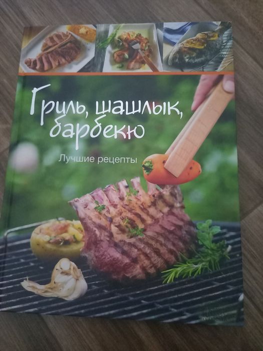 Гриль, шашлык, барбекю, книга