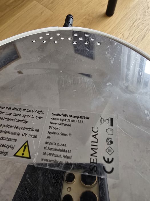 Lampa uv semilac 48/24W