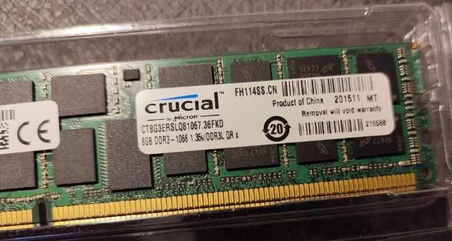 Pamięć serwerowa Crucial 32GB 4RX8 PC3L (4x8)