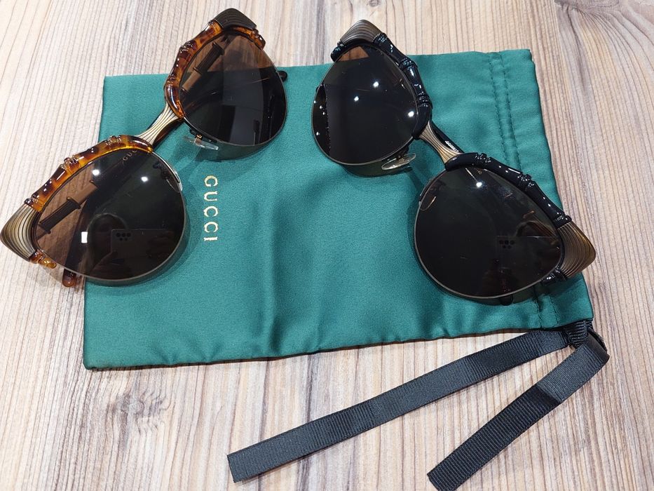 Мистические солнцезащитные очки цвета бронзы от Gucci! Оригинал!