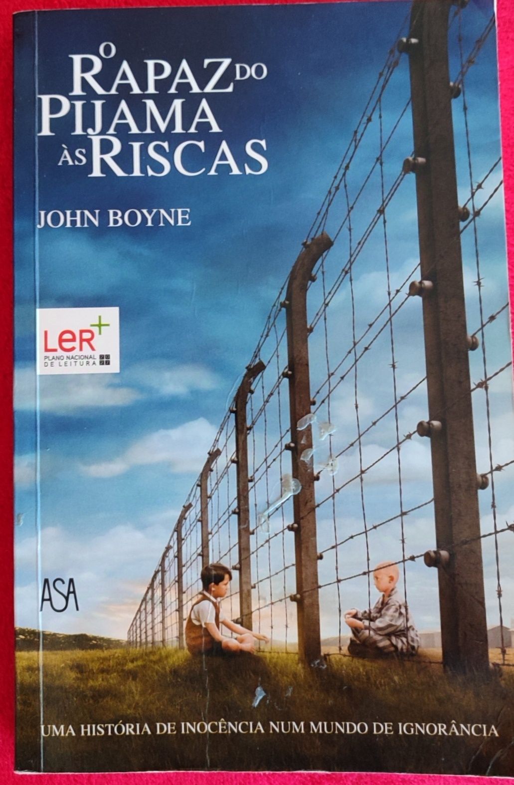 Livro O Rapaz do Pijama às Riscas como novo