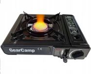 Портативная газовая плита GearCamp, 2 штуцера (керамика)