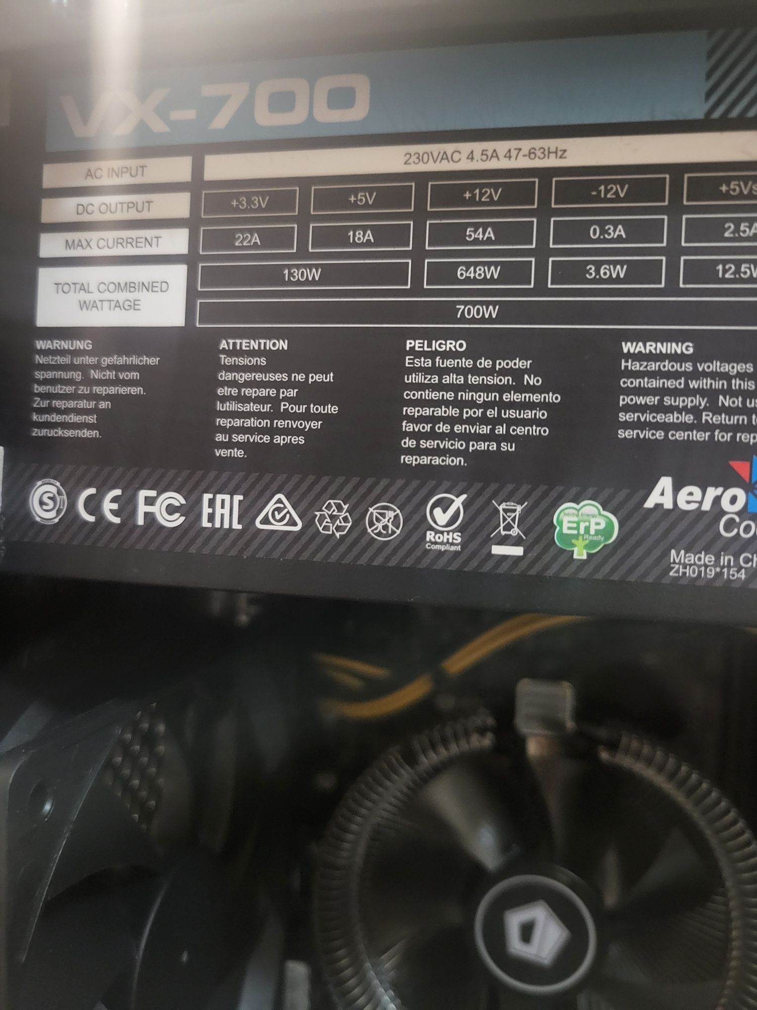Intel i3 12100 4.1Ghz/24Gb/256GB M2.N/1Tb HDD/RTX 3070Ti 8Gb 256 bit/