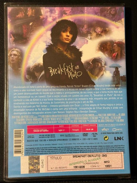 DVD do filme Breakfast on pluto [Novo]