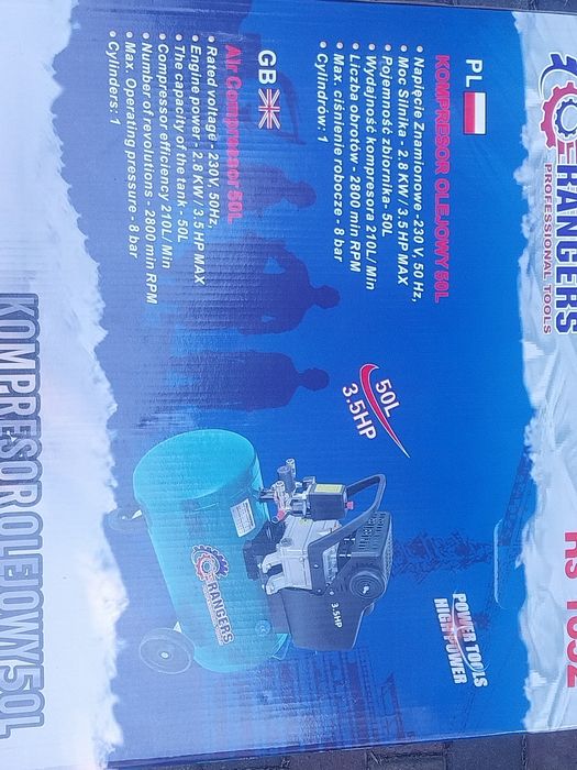 Kompresor Rangers 50l