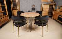 Zestaw stołowy- Stół ST-37 + 4 krzeseł GLAMOUR