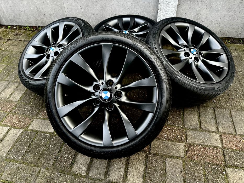 Koła felgi 18 5x120 BMW f30 f32 f34 f36 e90 e91 e92 e87 f20 e46 szare