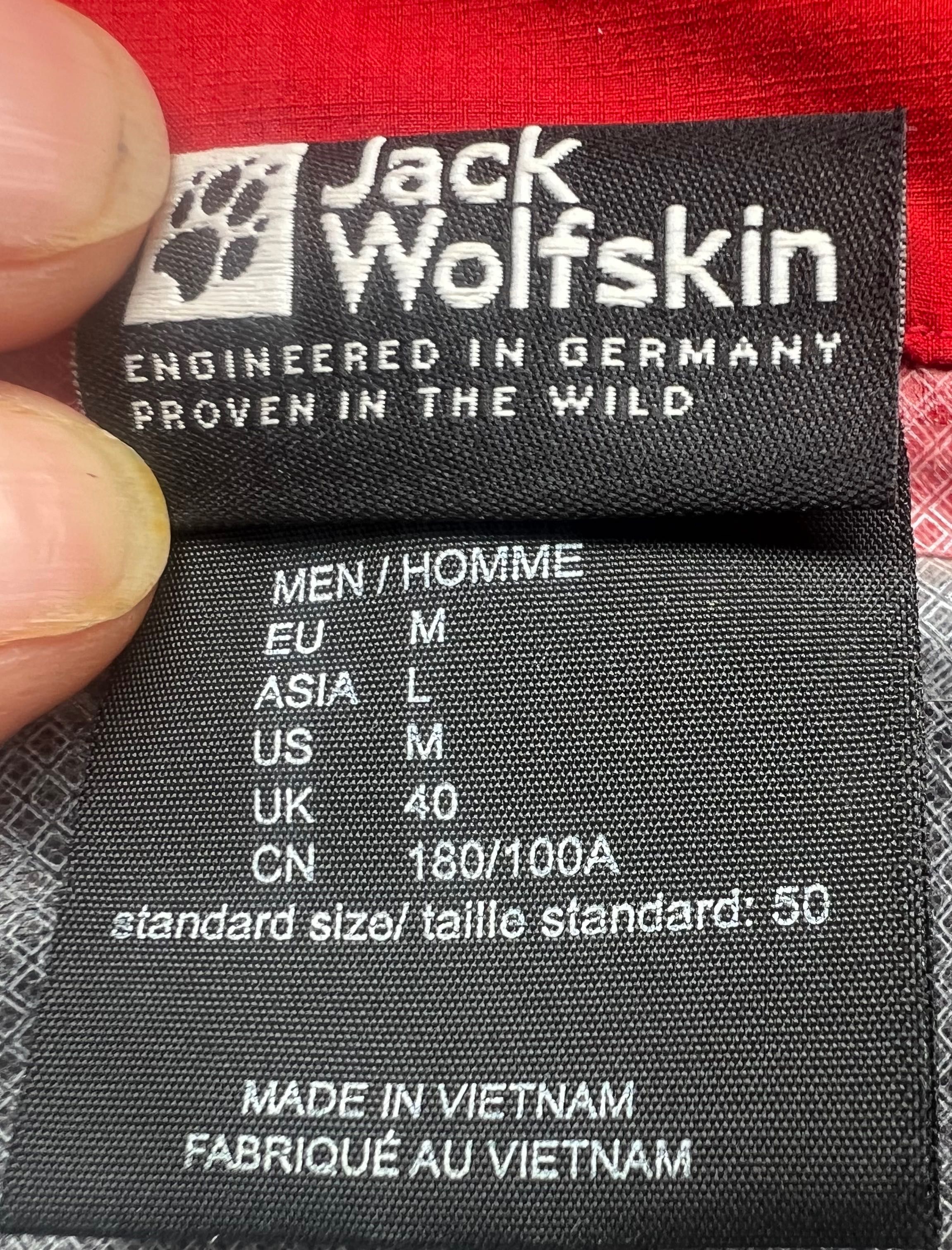 Kurtka nieprzemakalna Jack Wolfskin Gravex. Męskie M