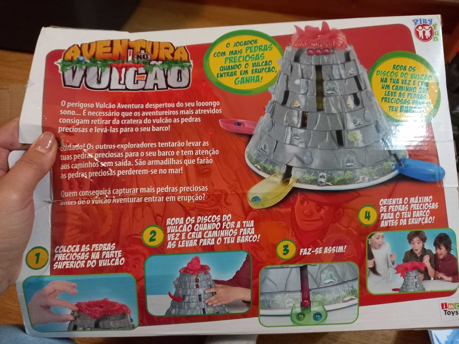 Jogo Aventura no Vulcão
