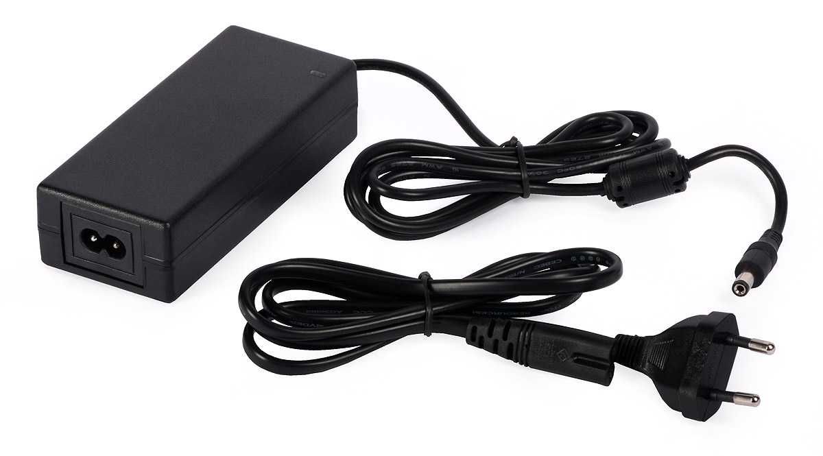 Zasilacz impulsowy 12 V / 5 A / 5,5 DC (+) do kamer Kod.: M1825