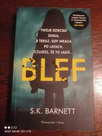 Książka S.K. Barnett ,,Blef"