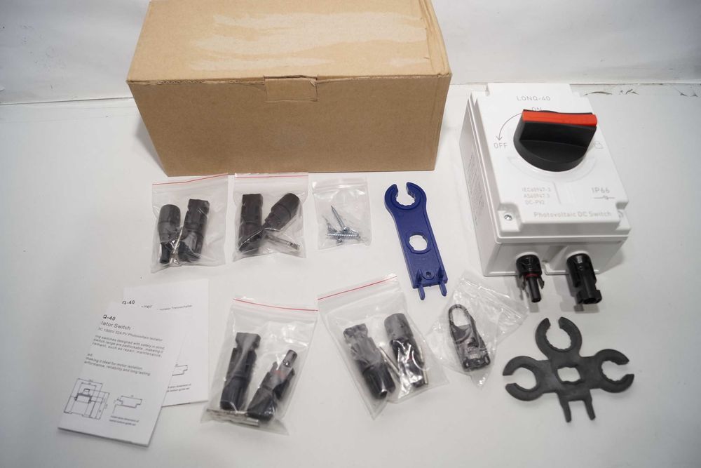 Fotowoltaiczny Przełącznik Słoneczny PV Lonq-40 8kV 1500V