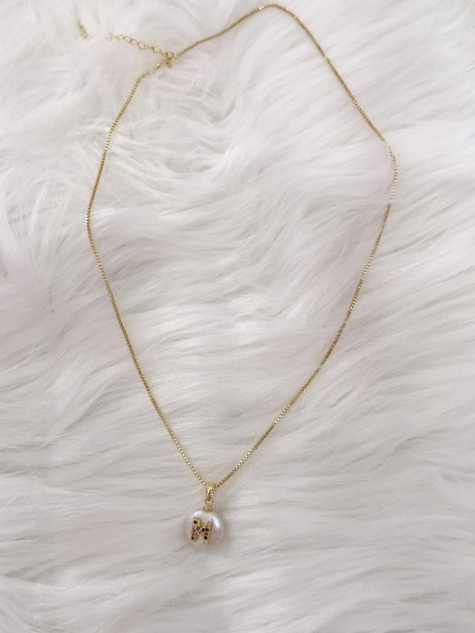 Fio / Colar dourado pendente M