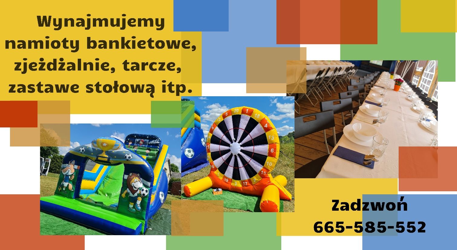 Wynajem dmuchana zjezdzalnia zamek dart