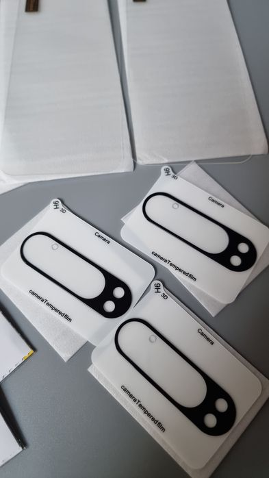 Szkło do Google Pixel 9 Pro XL + Osłona Aparatu 9H 3+3szt z ramka mont