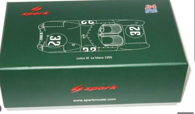 1:18 Spark Lotus XI #32 Le Mans 1956 - C.Chapman