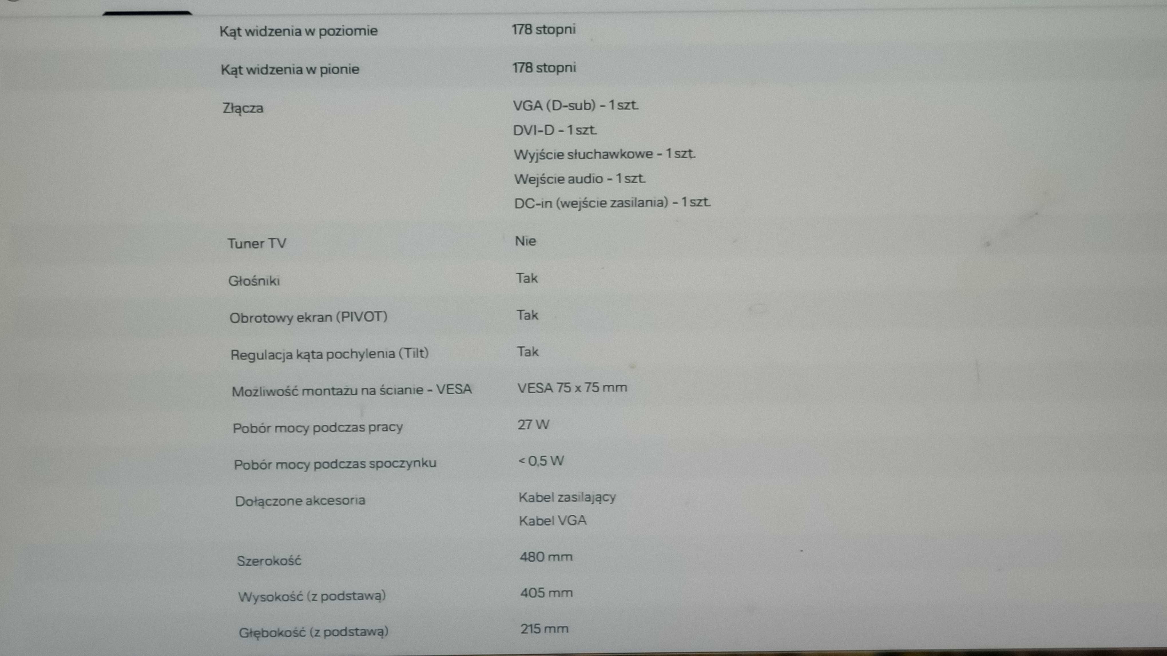 Monitor LG 19MB35PM-B