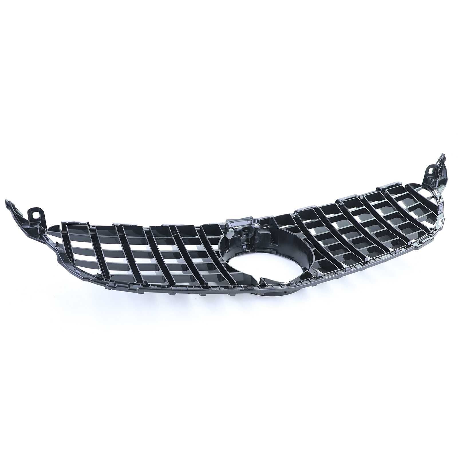 Grelha preta cromada Panamericana Mercedes ClasseC W205/S205 de 14a18