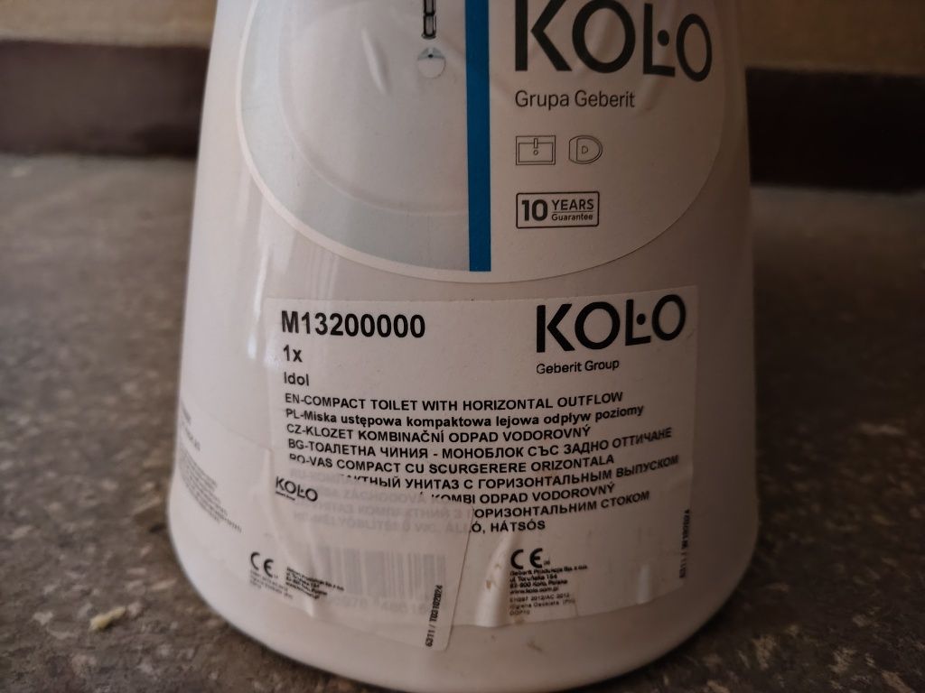 Koło Idol zestaw WC kompaktowy biały