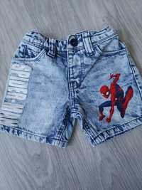 Spodenki jeans Spider-Man 2-3 lata