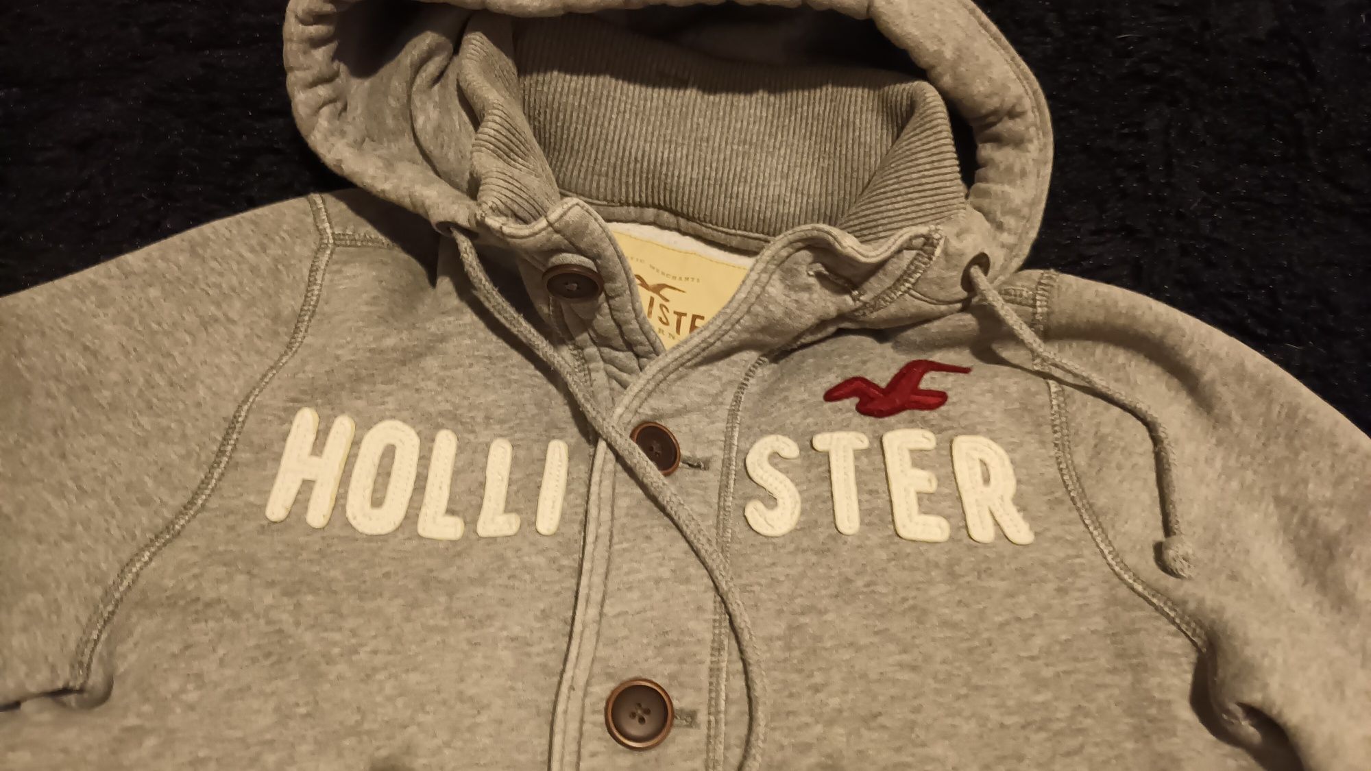 Bluza z kapturem Hollister