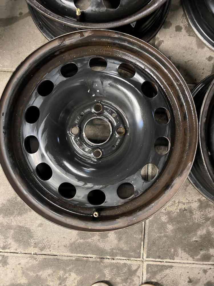Felgi stalowe z kołpakami 5Jx15H2 ET45 4x100 MINI Cooper One