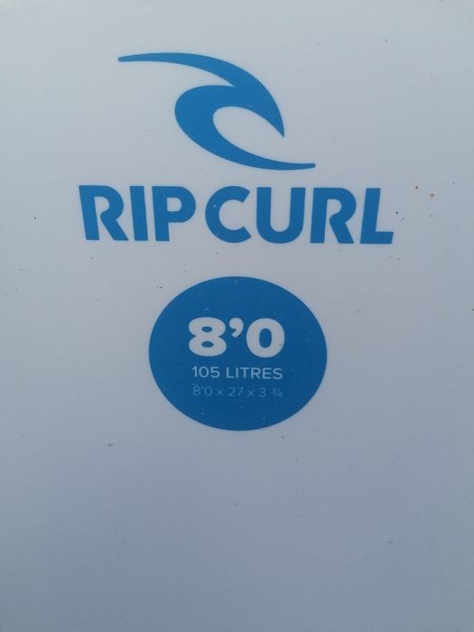 Prancha sorftboard 8'0 wide Rip Curl