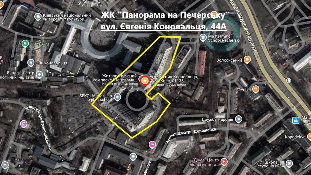 Без% Оренда 2-х кімнатної квартири ЖК Панорама вул.ЄвгенаКоновальця44А