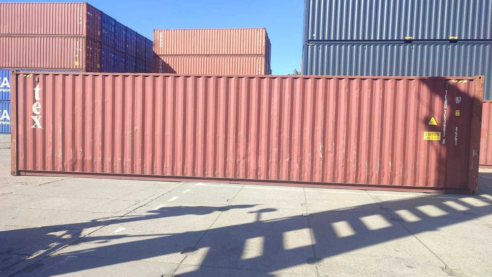 Kontener morski 12 metrowy / 40HC / Pewny Kontener / PZ
