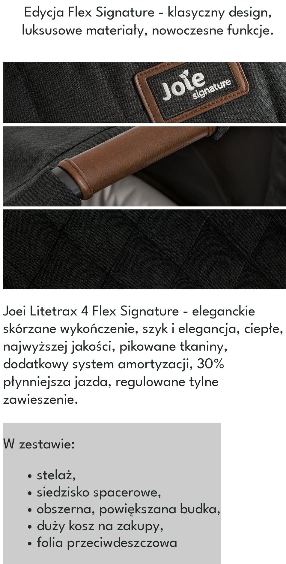 Wózek spacerowy joie