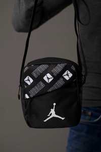 Чоловіча, спортивна, барсетка, сумка, чорна, сумочка, джордан, Jordan