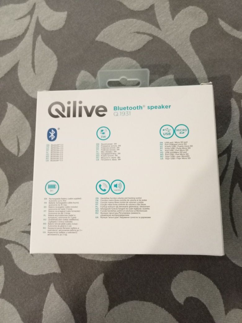 Coluna Bluetooth Qilive