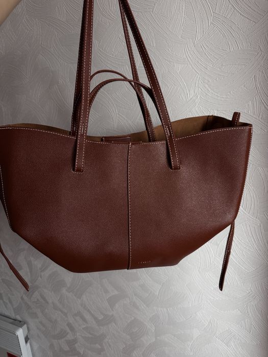 Сумка сумочка через плече коричнева