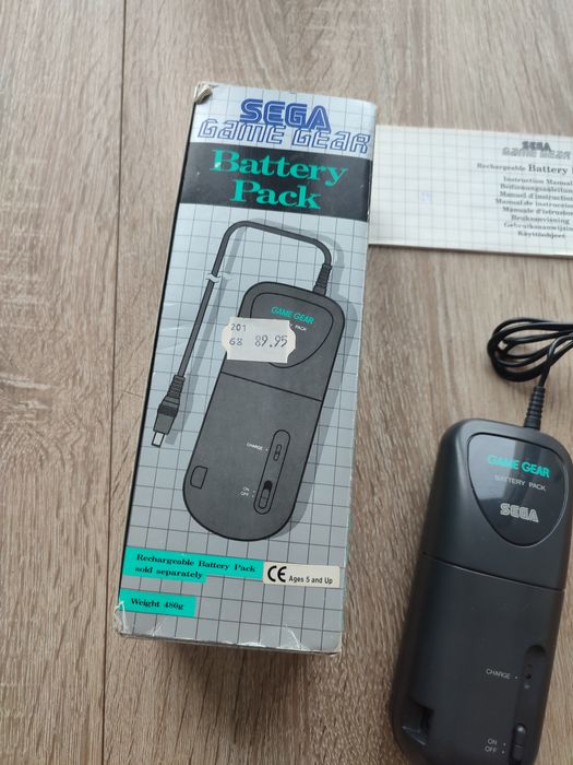 Sega Game Gear Baterry Pack w boxie