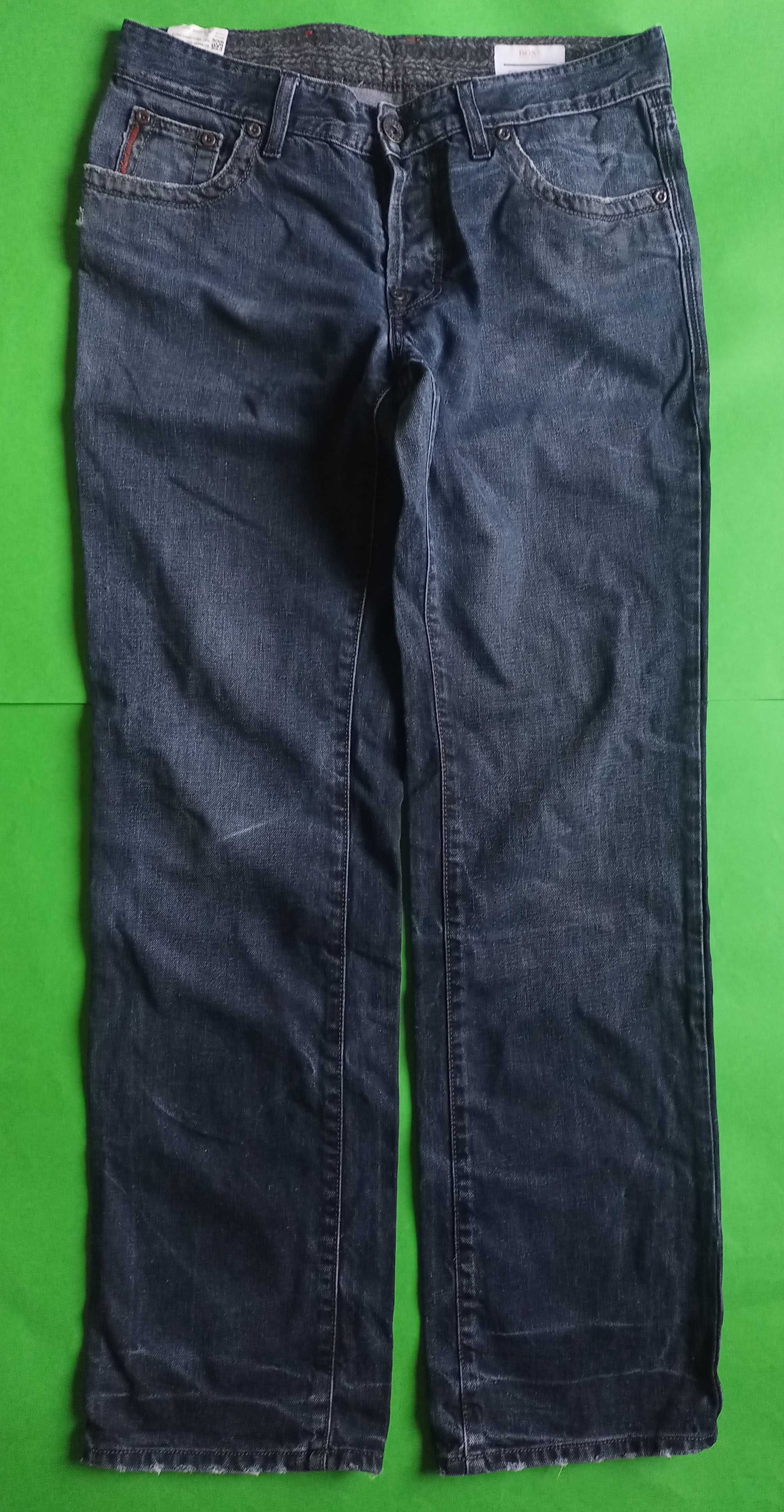 Boss Hugo Boss spodnie męskie jeansowe W32 L32