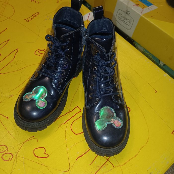 Ботинки на девочку 32 размер