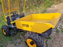 Wozidło ogrodowe AGM-POL ZY-100 diesel 17KW, 1246cc, nowe 1 tonowe