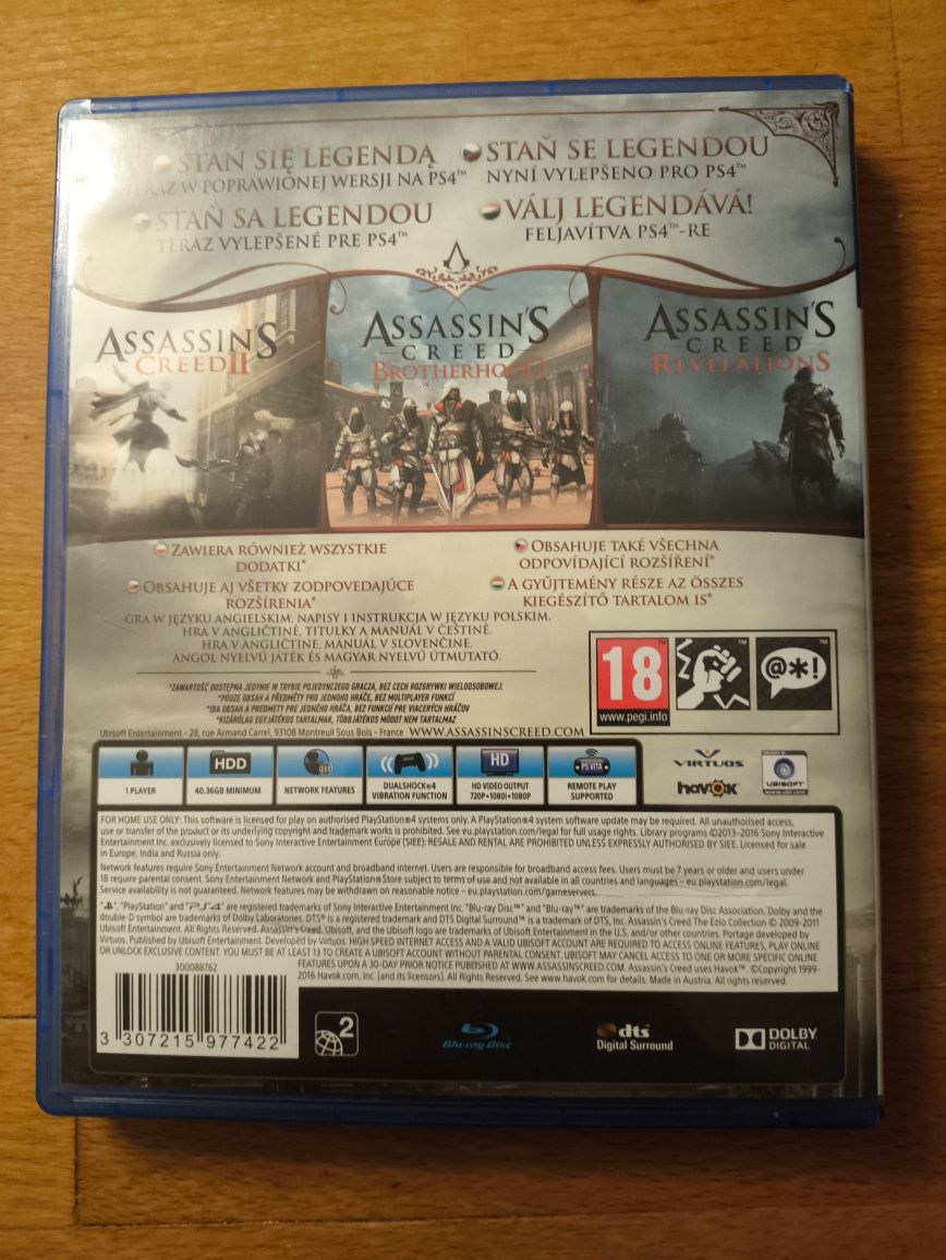 Assassin's Creed Ezio Collection PS4/PS5 PL
