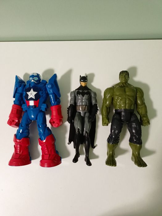 Figurk 30cm Ameryka,Batman,Hulk