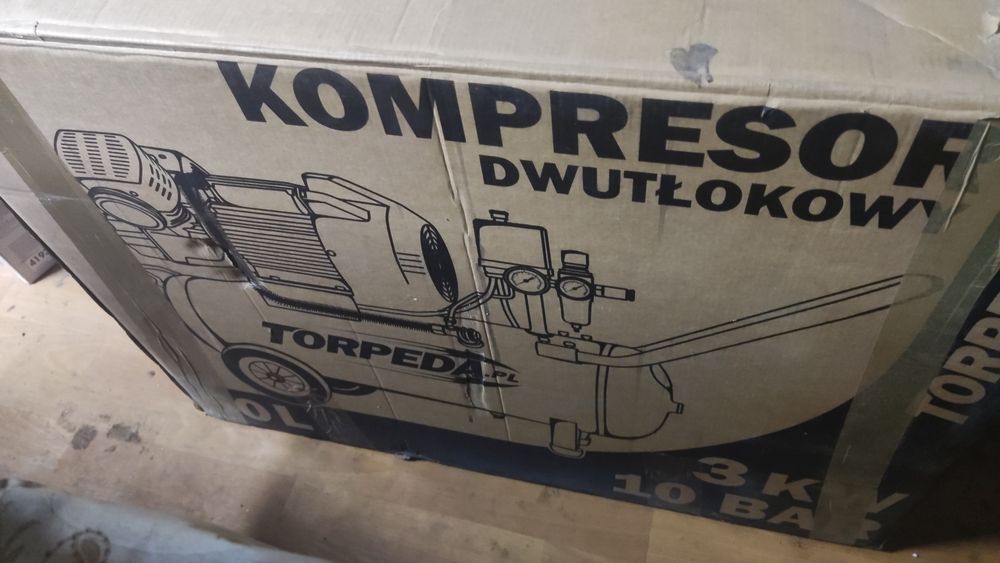 Zestaw do bielenia kompresor i agregat 23L