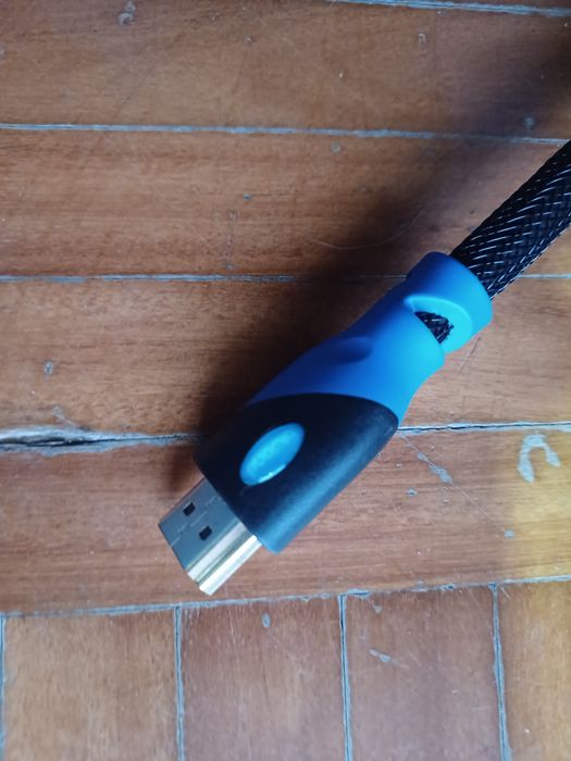 Biwond cabo HDMI Blindado V.1.4 M/M 28AWG Blue/Black  15,45 metros