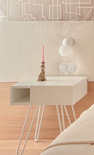 Mesas de cabeceira Laskasas