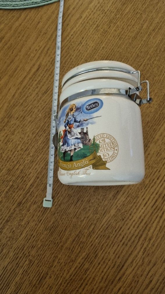 Pojemnik na herbatę Tetley kolekcjonerski