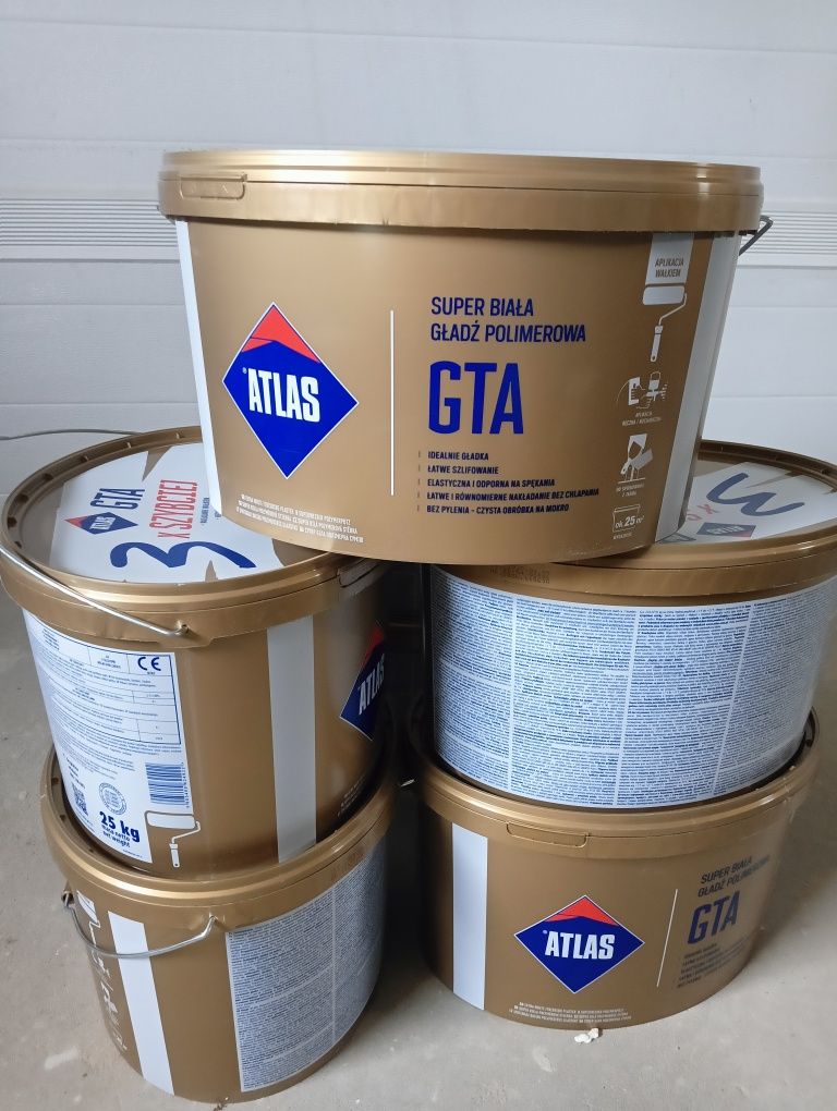 Gładź GTA 25kg Nowa