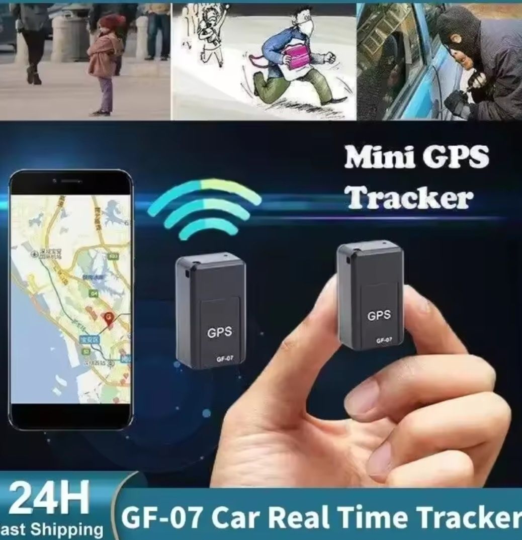 GPS трекер GF-07 для відстежування,  жучок, прослушка.
