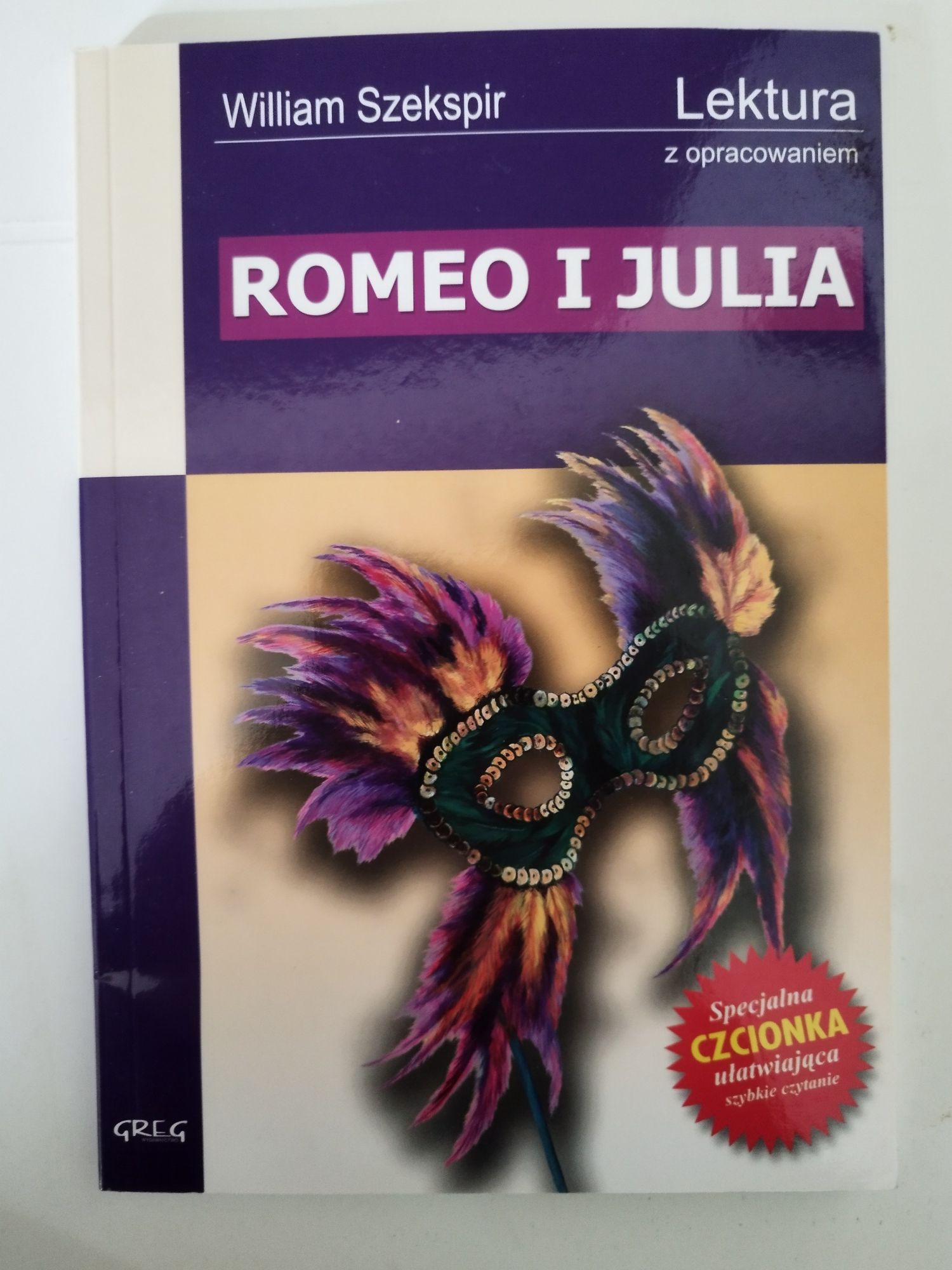 Książka Romeo i Julia z opracowaniem