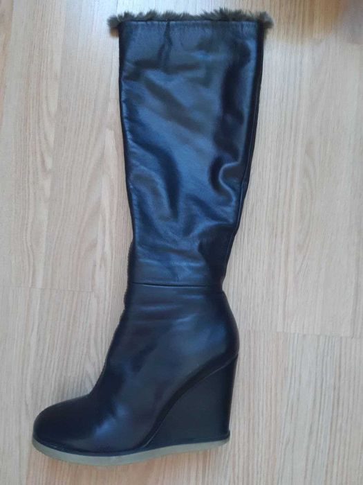 Сапоги  Antonio Biaggi , кожа.