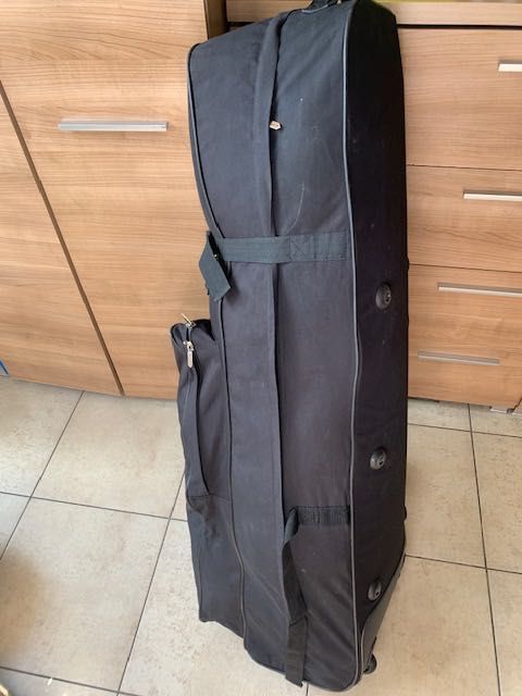 Długa torba wędkarska z kołami Transportowa ROBINSON 120x38x38 cm