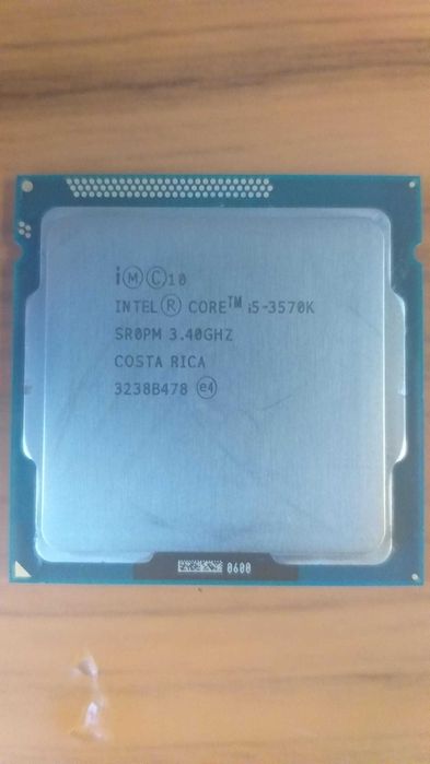 Продам Процессор Intel Core i5-3570K 3.40GHz/6M/5GT/s , s1155