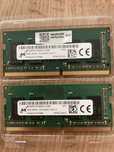 RAM 2 x 4 GB DDR4 notebook